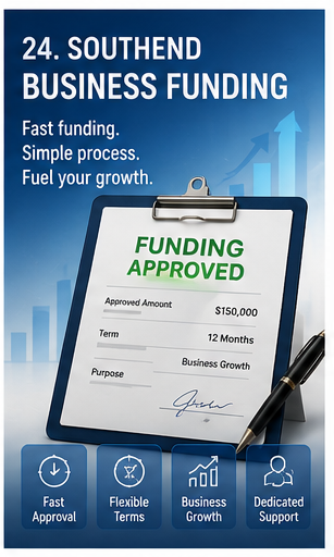 SouthEnd Capital business funding approval and working capital graphic
