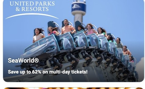SeaWorld — save up to 62% on multi-day tickets